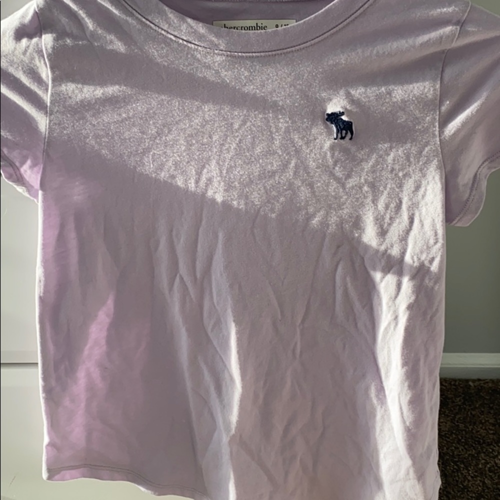 lilac abercrombie shirt